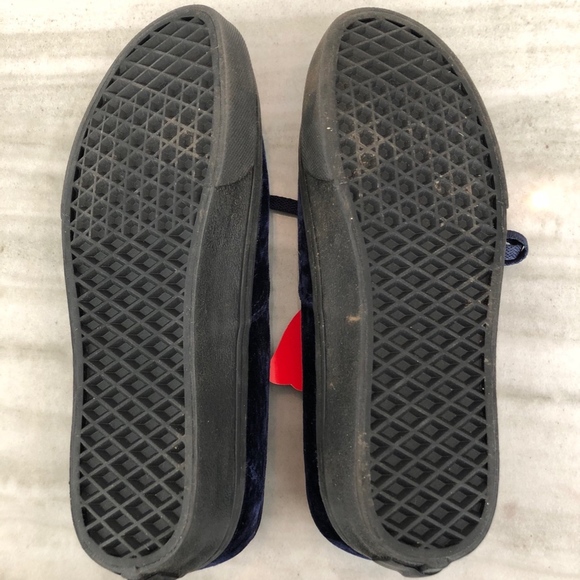 Vans Authentic Velvet Navy Size: 8 (Womens) - Picture 4 of 4